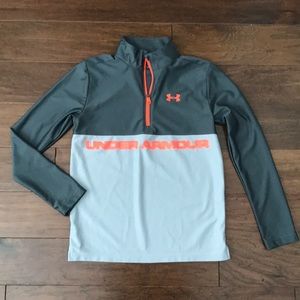 Boys Under Armour quarter zip jacket